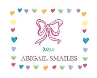 Pink Bow Valentine's Day Cards